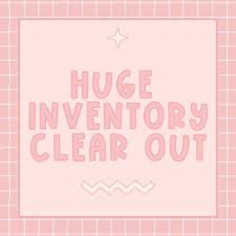 Pink 'Huge Inventory Clear Out' Graphic Print